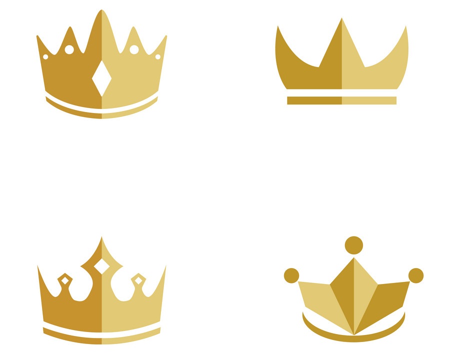 four gold crown