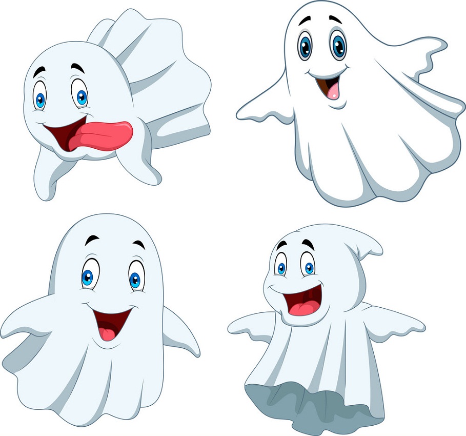 four lovely ghosts