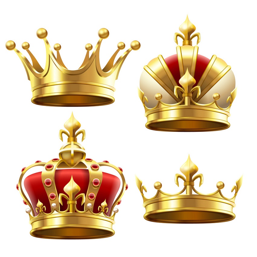 four realistic crown