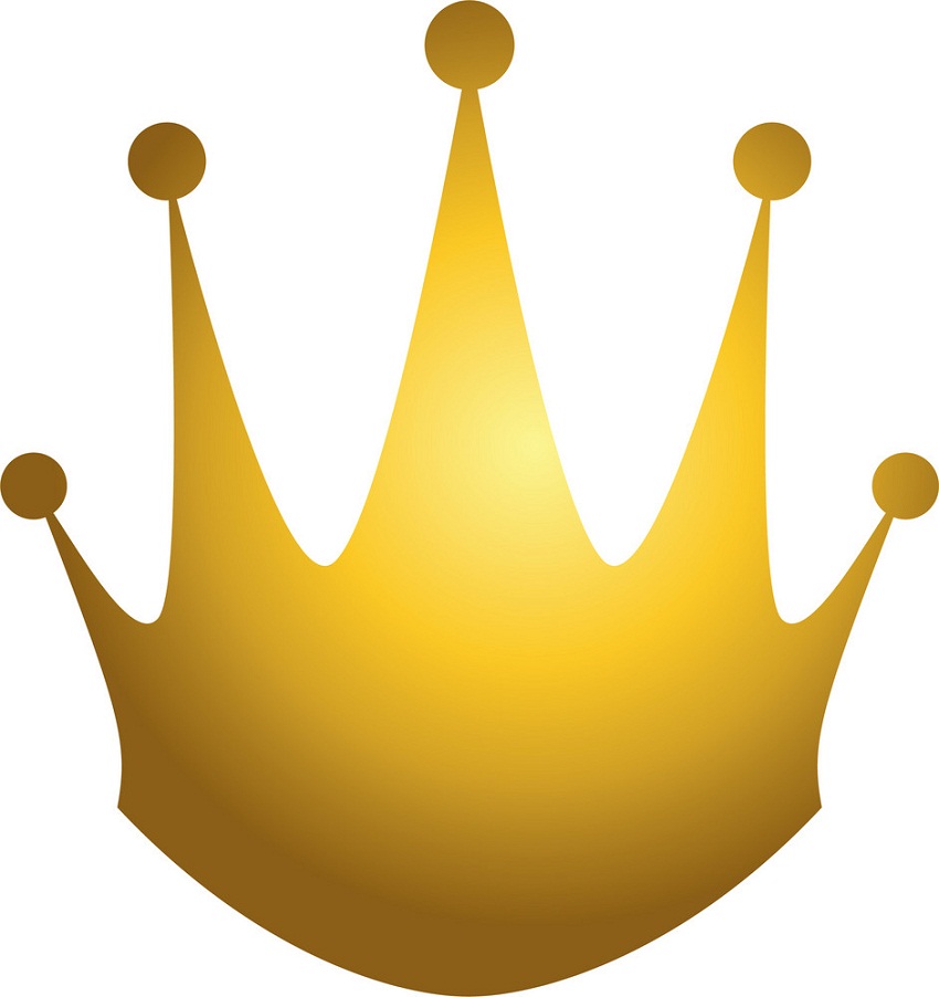 golden king crown