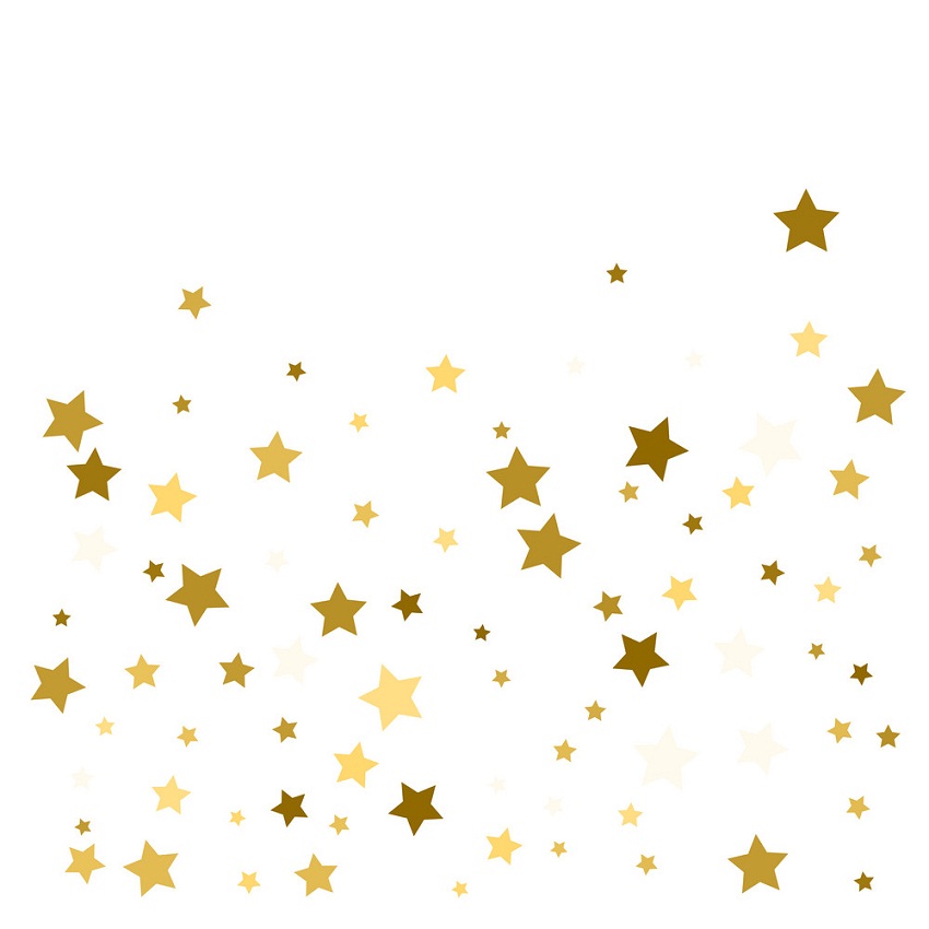 golden stars confetti