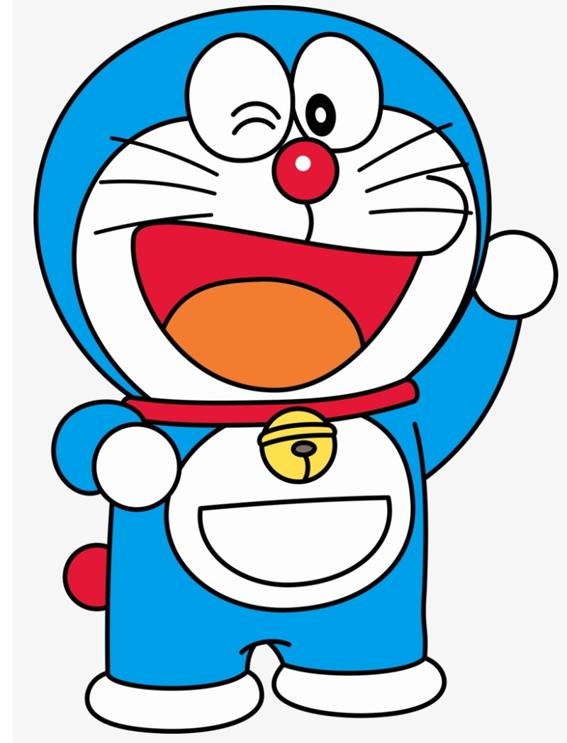 happy doraemon