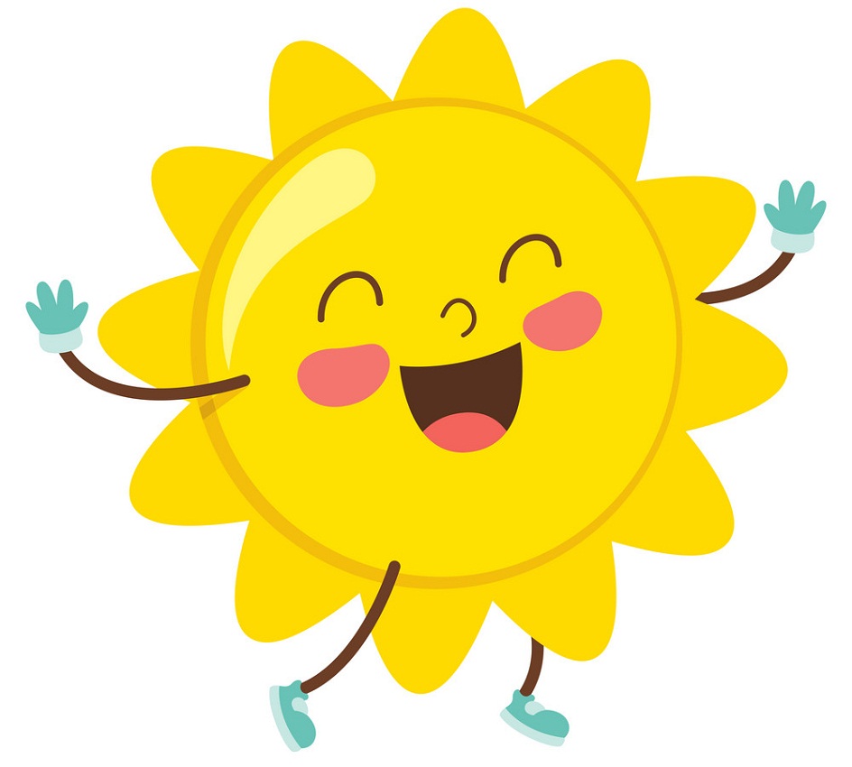 happy sun