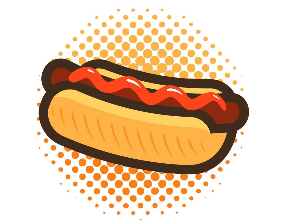 hot dog fast food