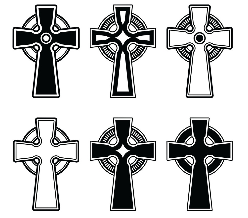 irish scottish celtic cross signs