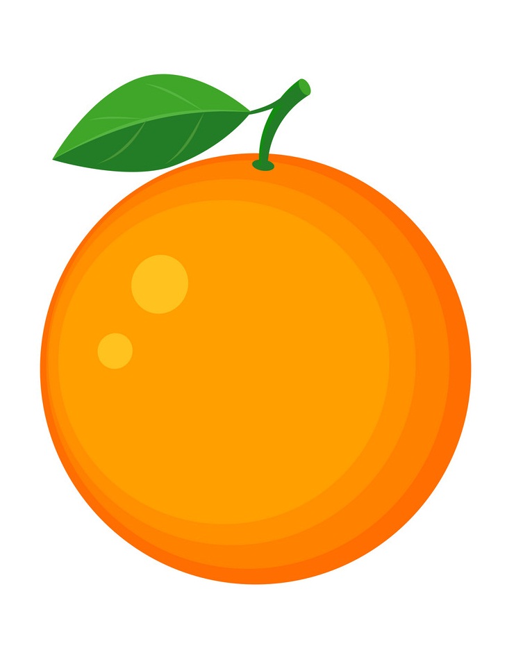 juicy orange fruit