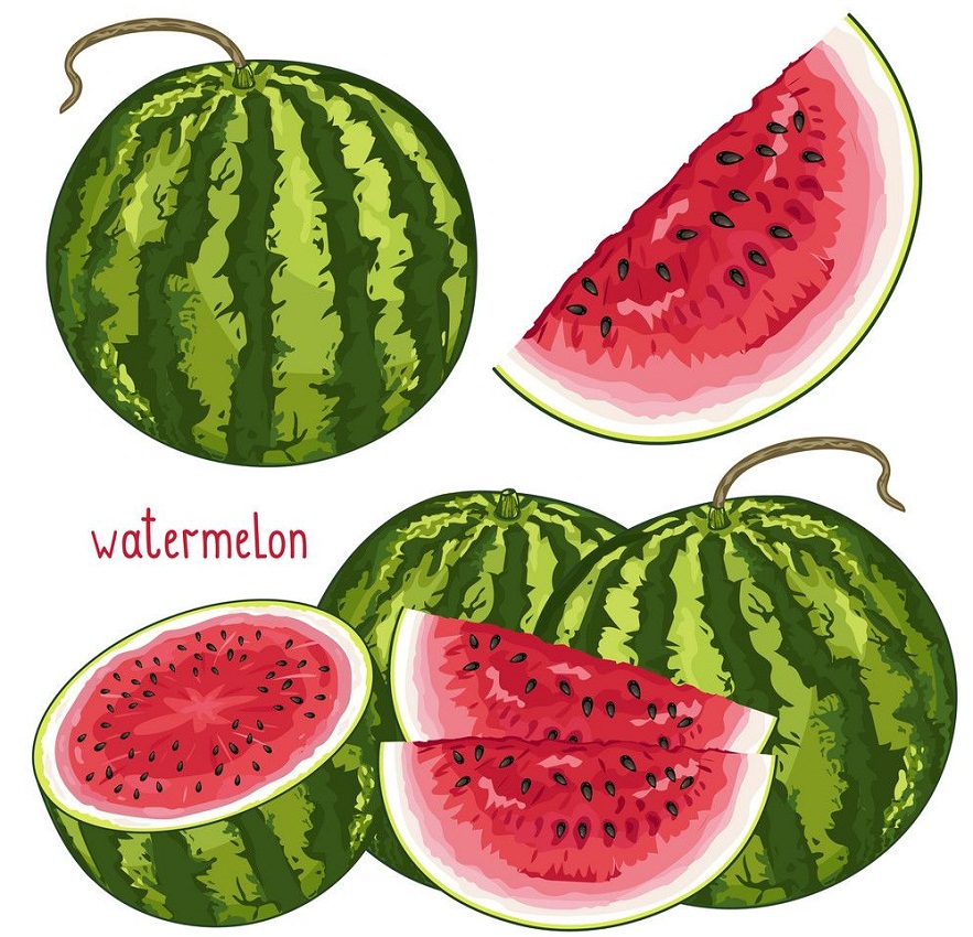juicy watermelons