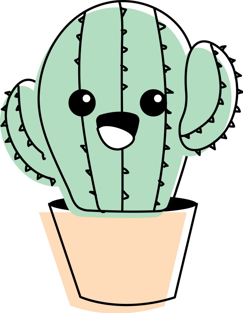 Lovely tender cactus plant