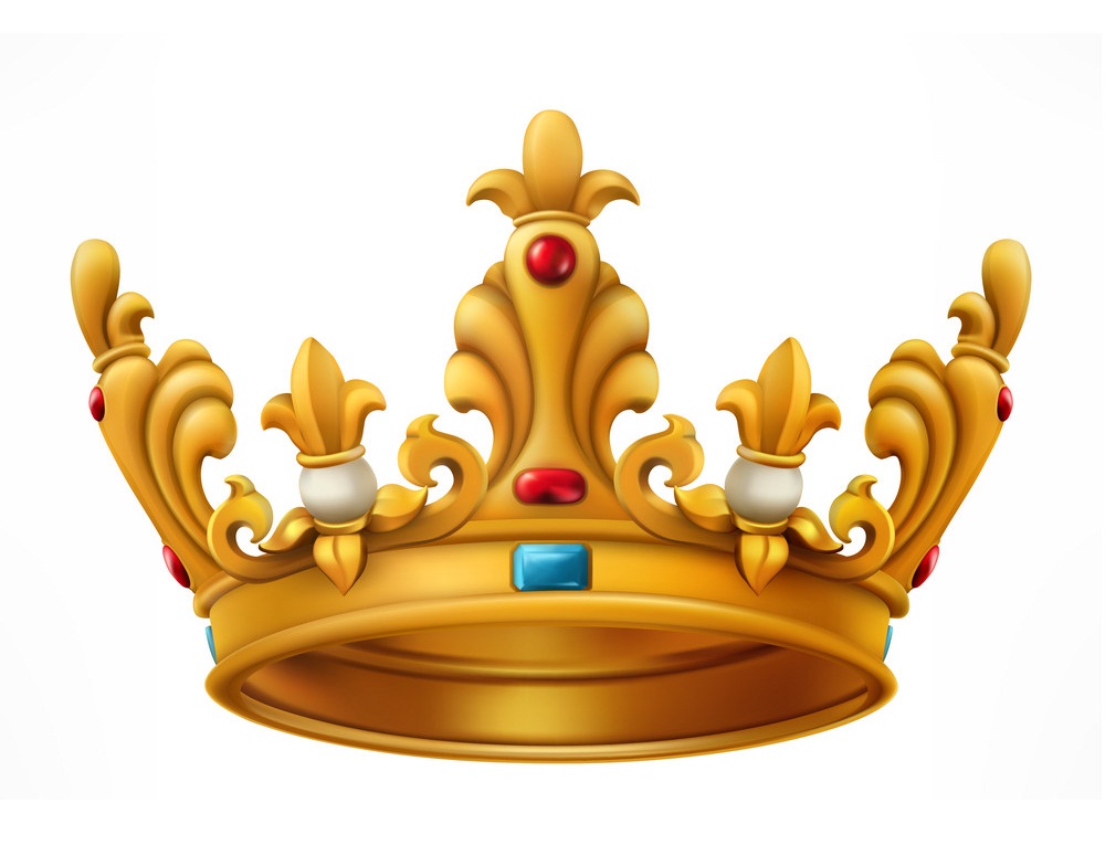 king golden crown