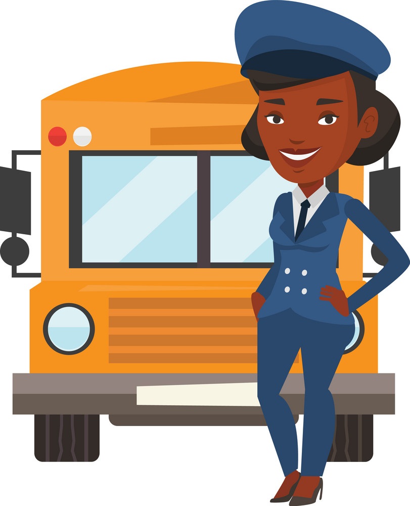 lady school bus driver