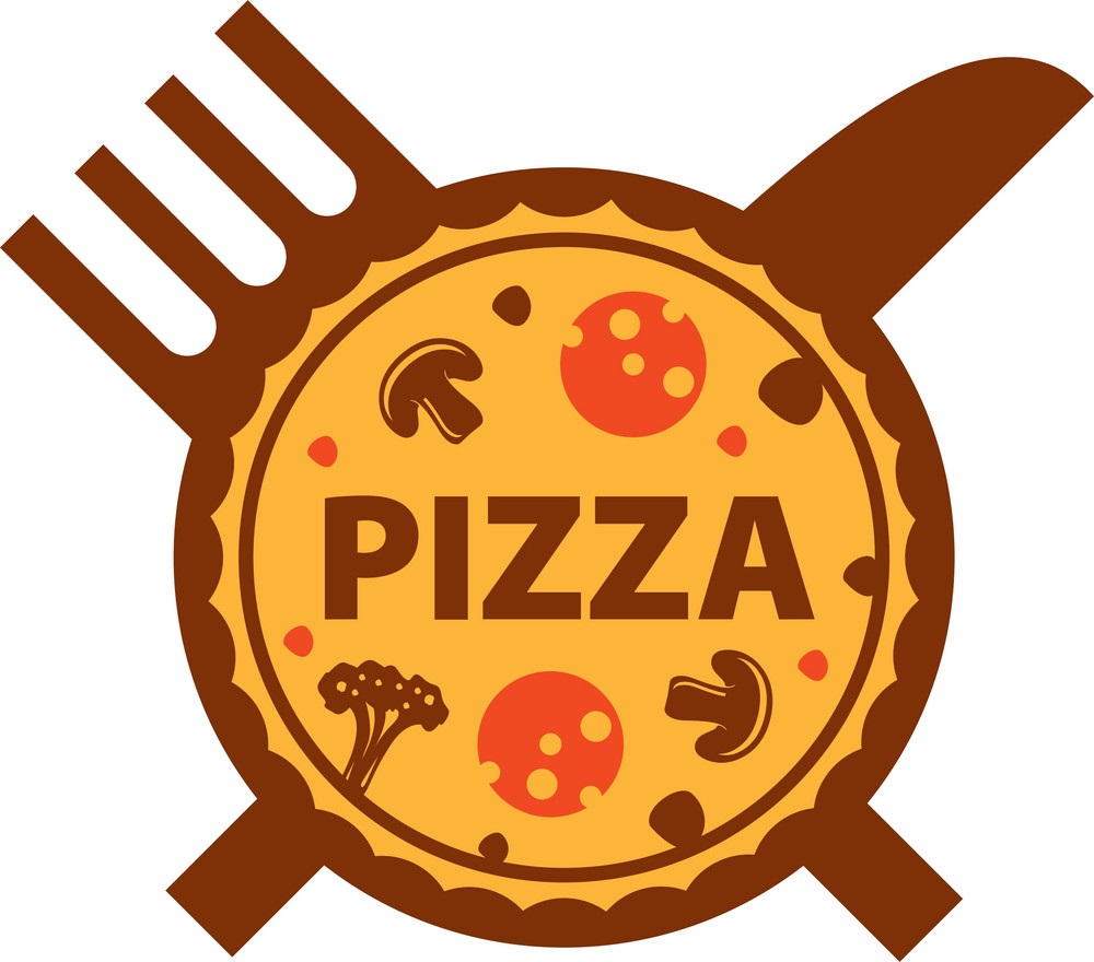 nice pizza logo