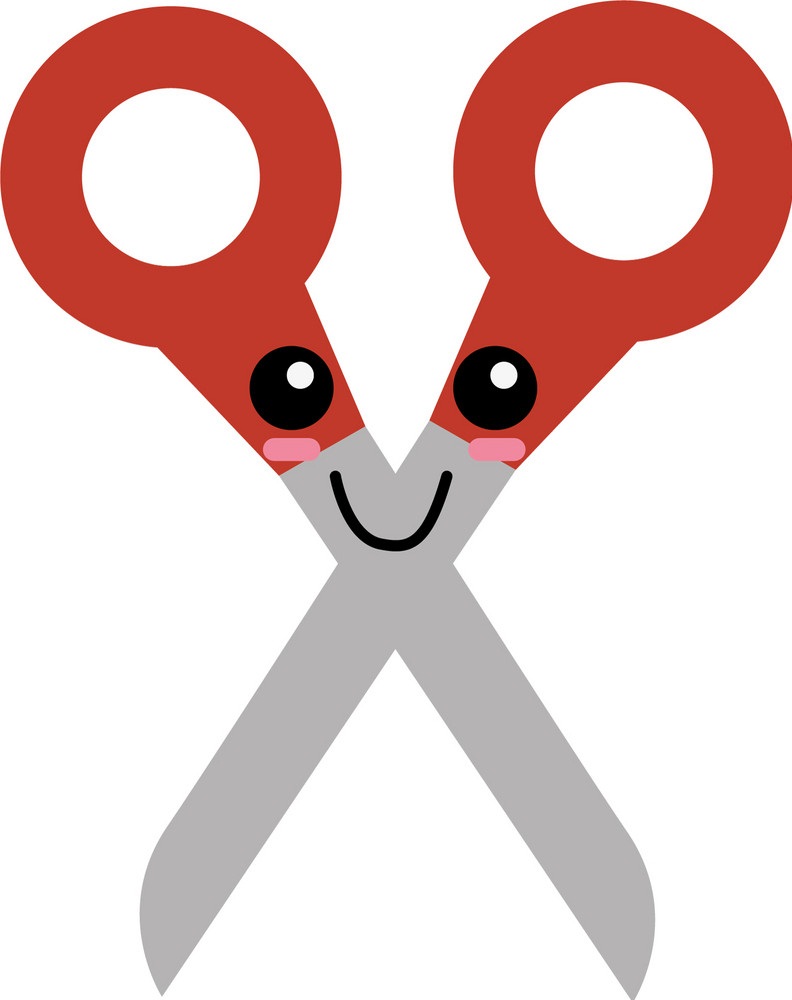 lovely red scissors
