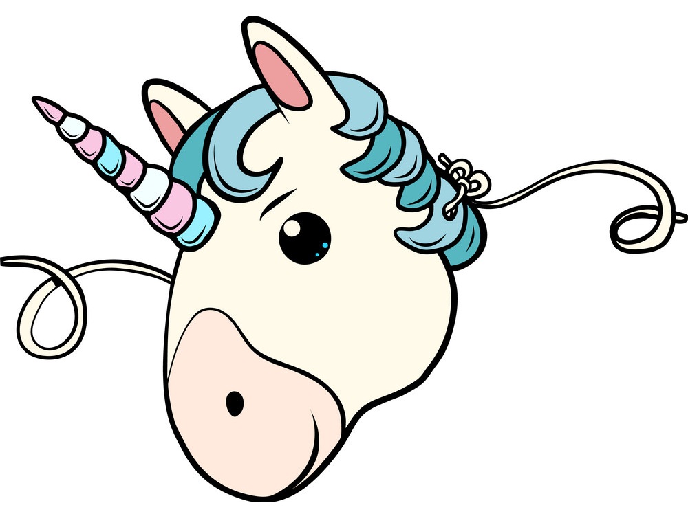 lovely unicorn face