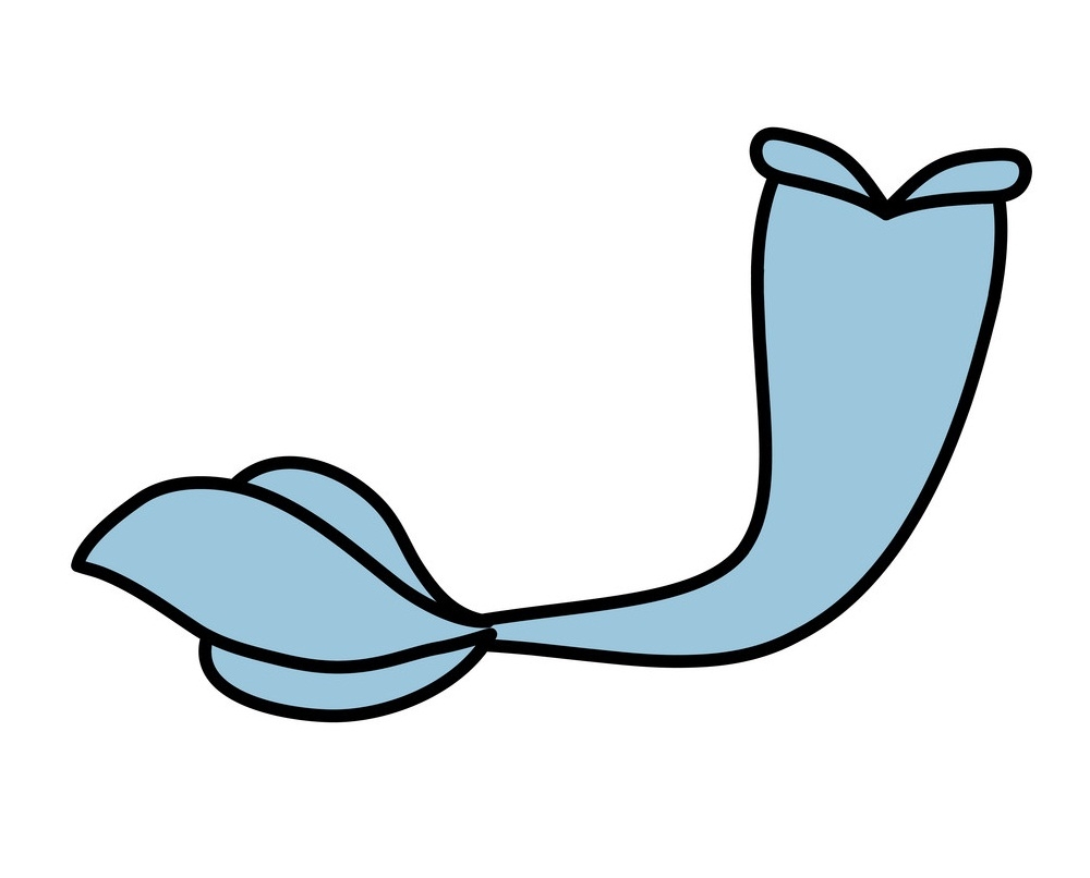 mermaid tail icon 1