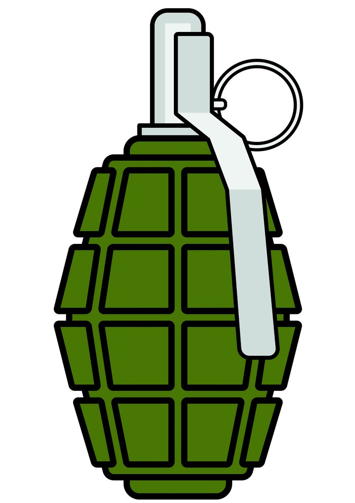 military grenade icon