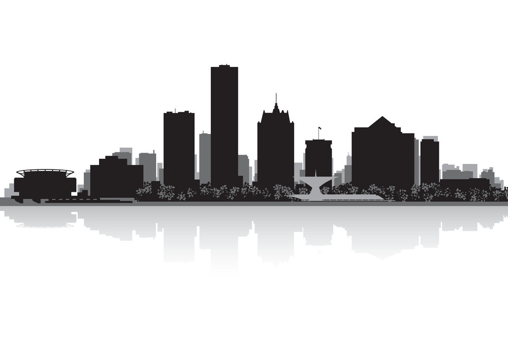 Milwaukee Skyline Clipart