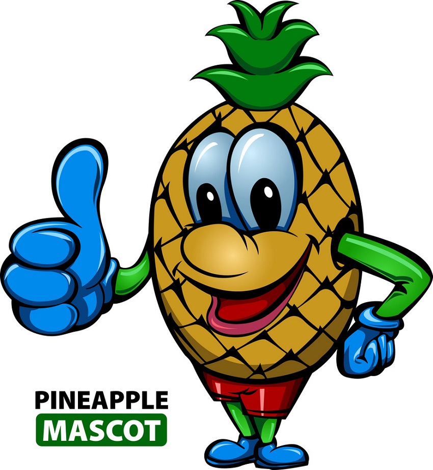 pineapple mascot