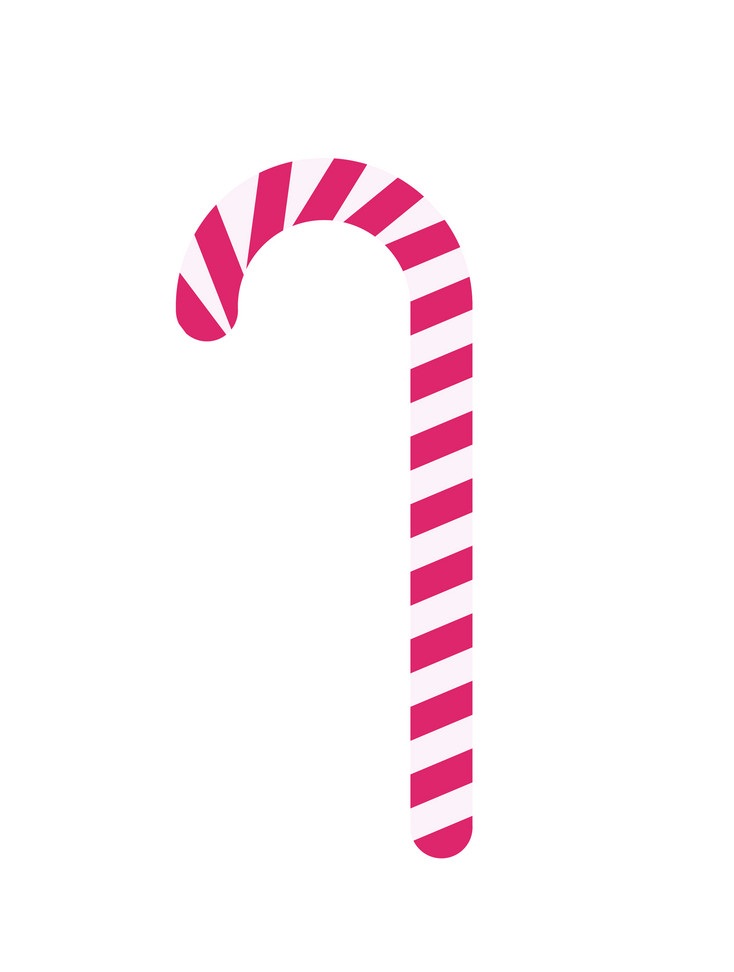 pink candy cane