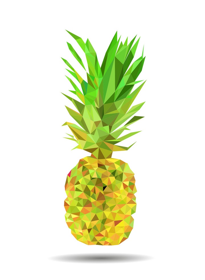 polygonal pineapple