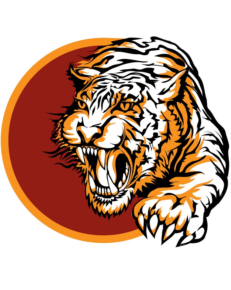 roaring tiger logo design