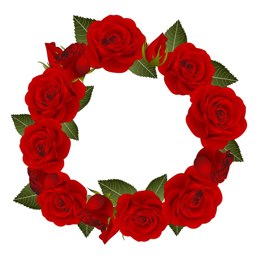 rose wreath