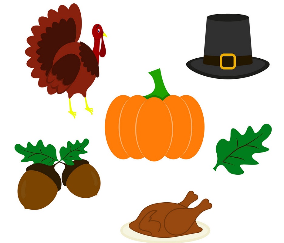 Set of Thanksgiving icons