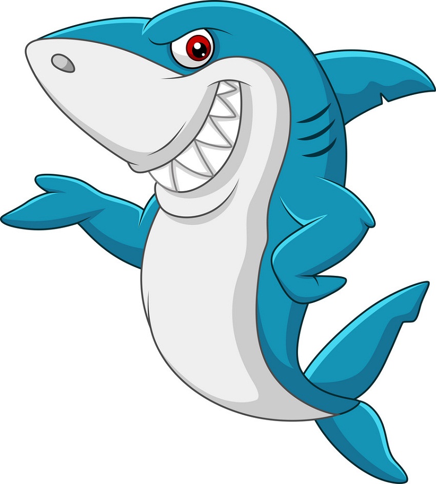 shark smiling