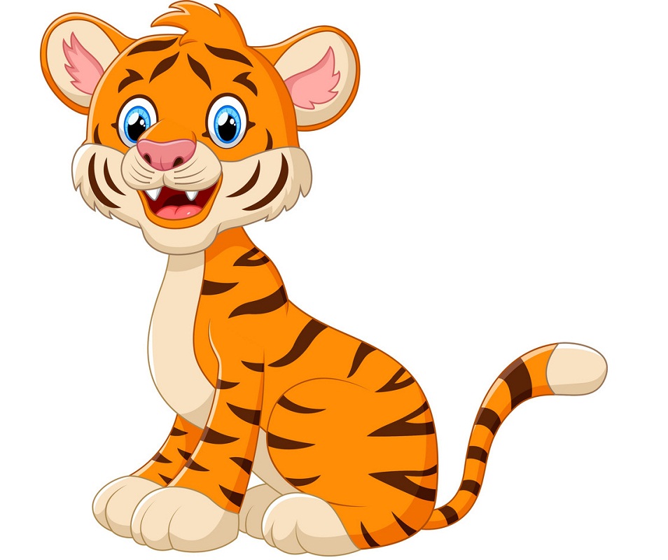 smiling tiger