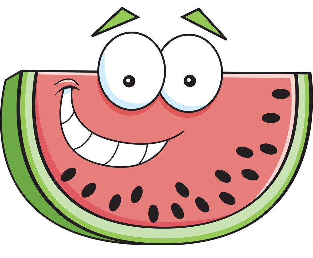 smiling watermelon