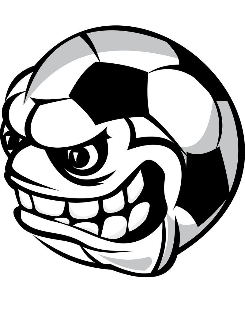 soccer cartoon ball