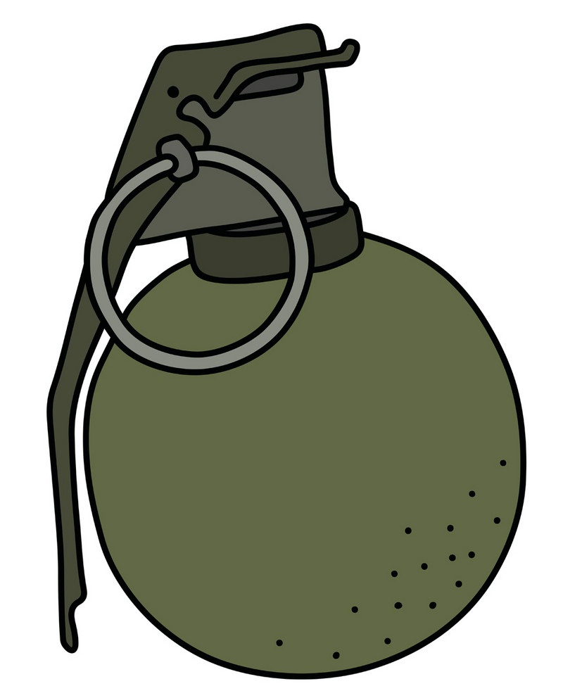 The old hand grenade