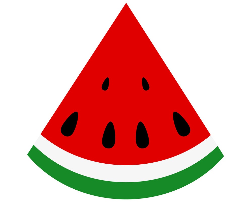 watermelon juicy slice