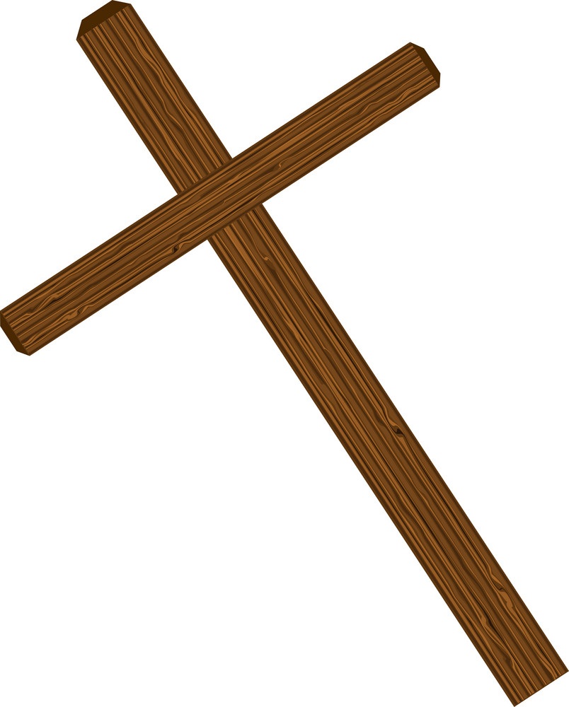 wooden cross symbol