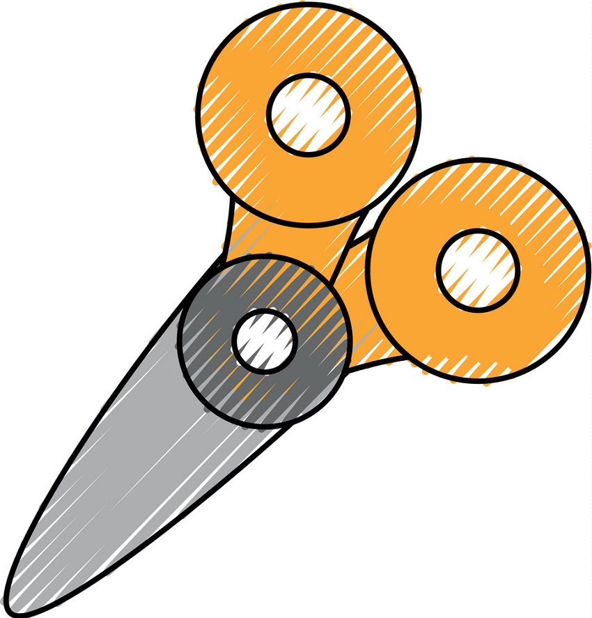 yellow scissors for kids