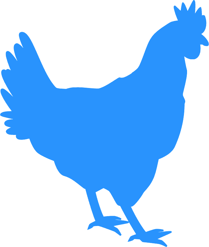 Chicken Silhouette 1