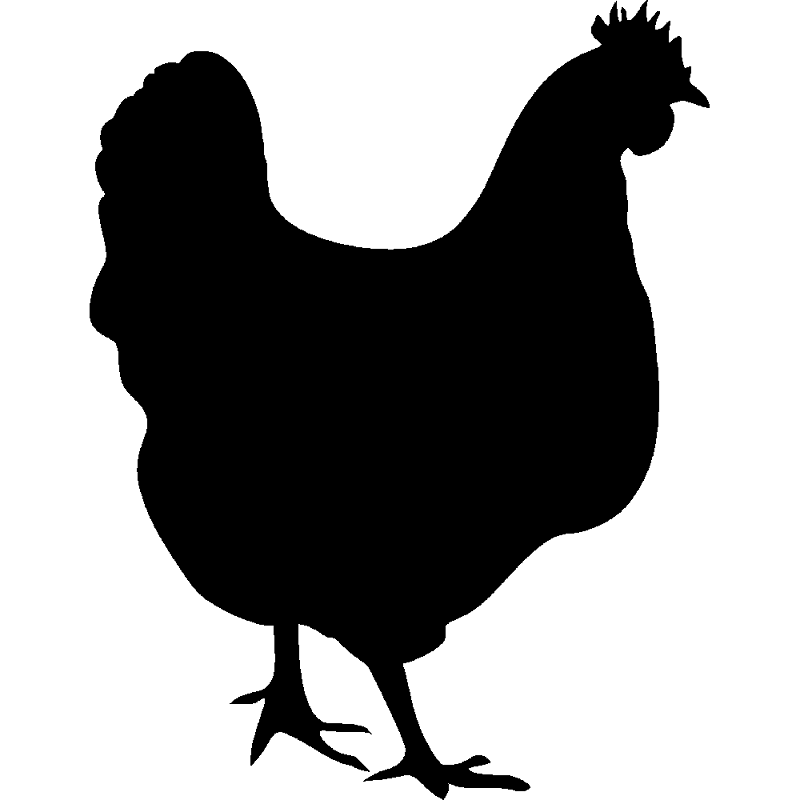 Chicken Silhouette 5