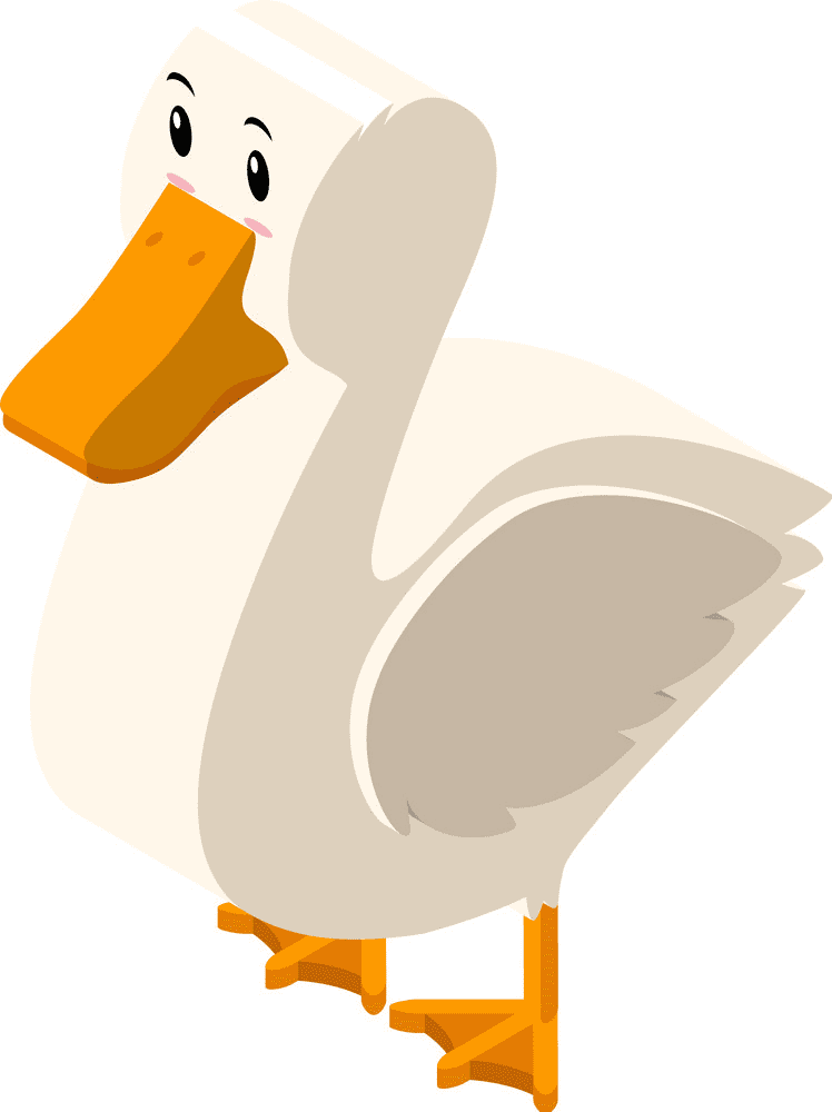Duck clipart image