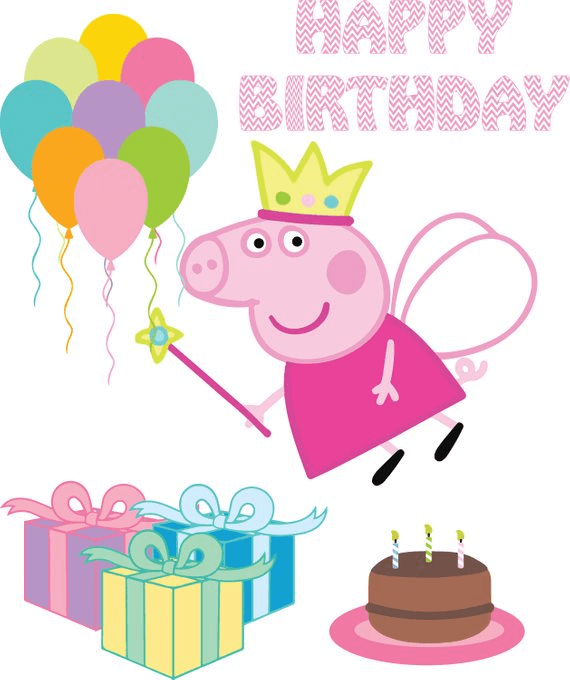 Peppa Pig Birthday clipart 2