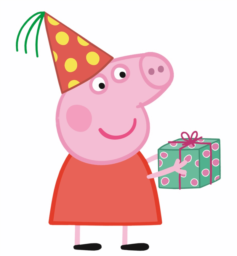 Peppa Pig Birthday clipart png