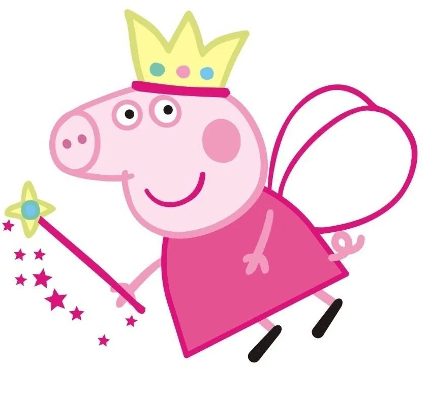 Peppa Pig Princess clipart free