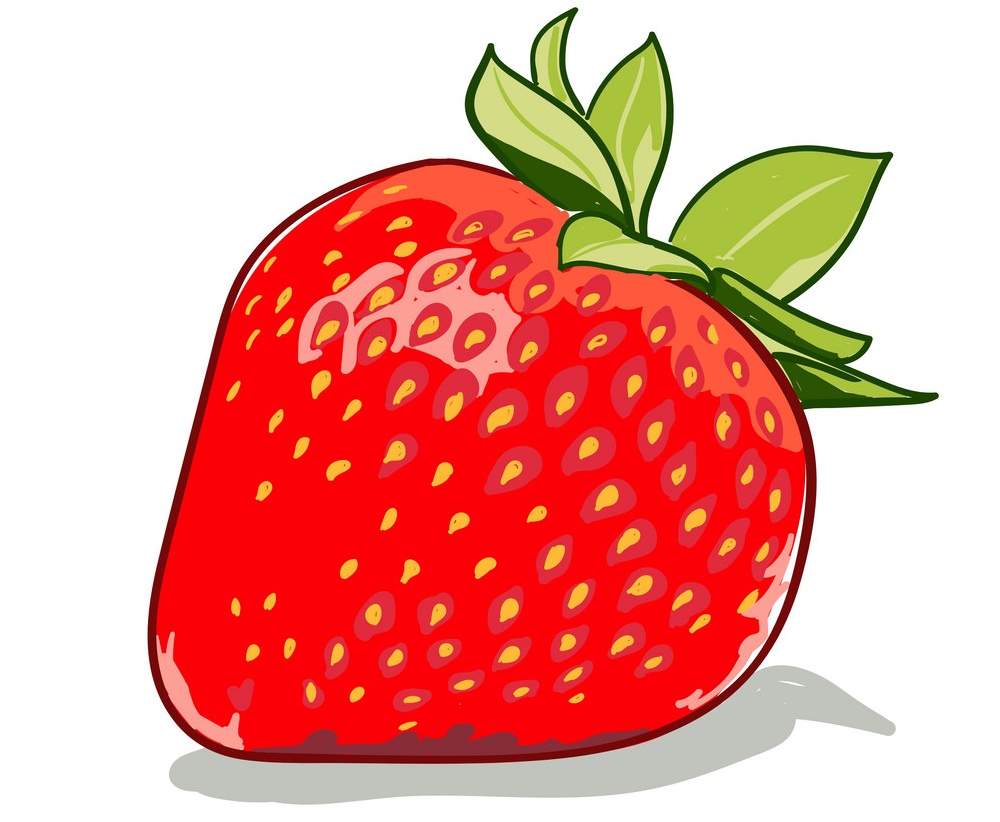 a strawberry