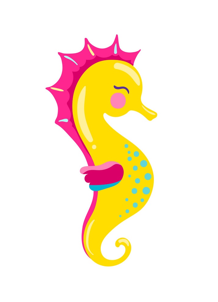 adorable seahorse