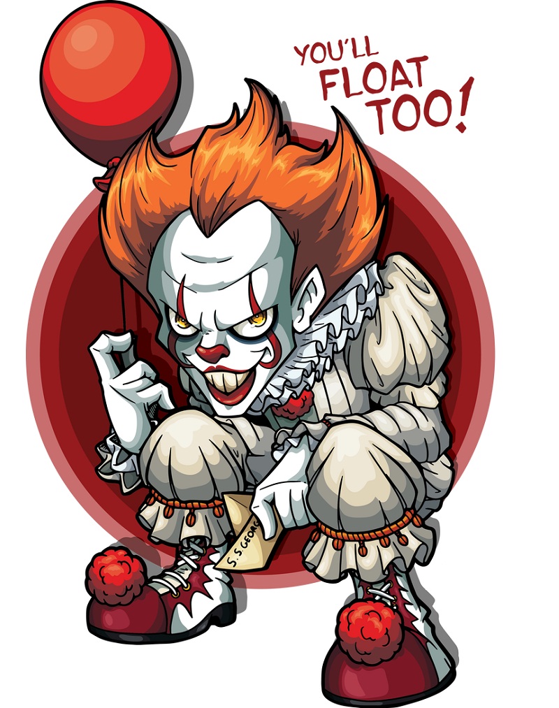 bad clown pennywise