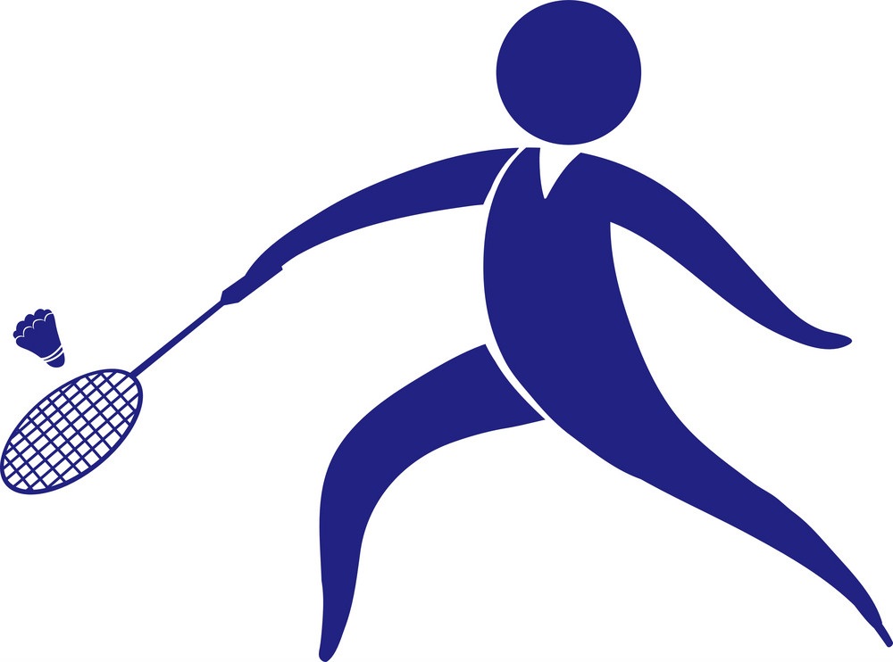 badminton player icon