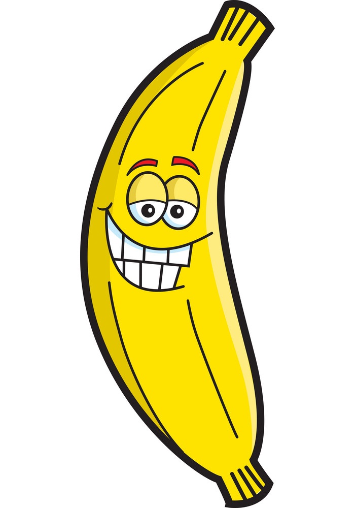 banana smiling