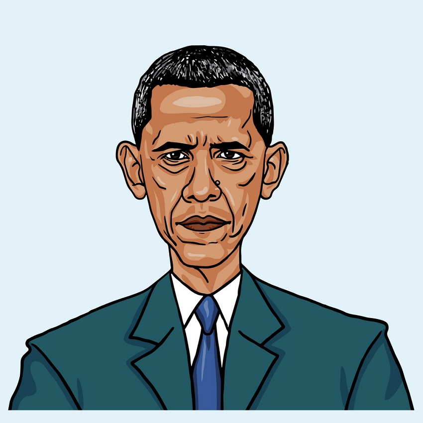 barack obama caricature