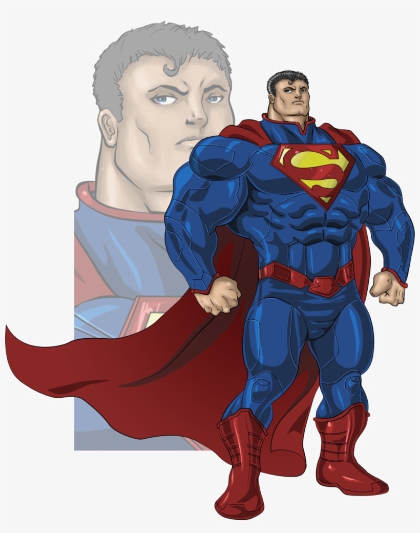 big muscle superman