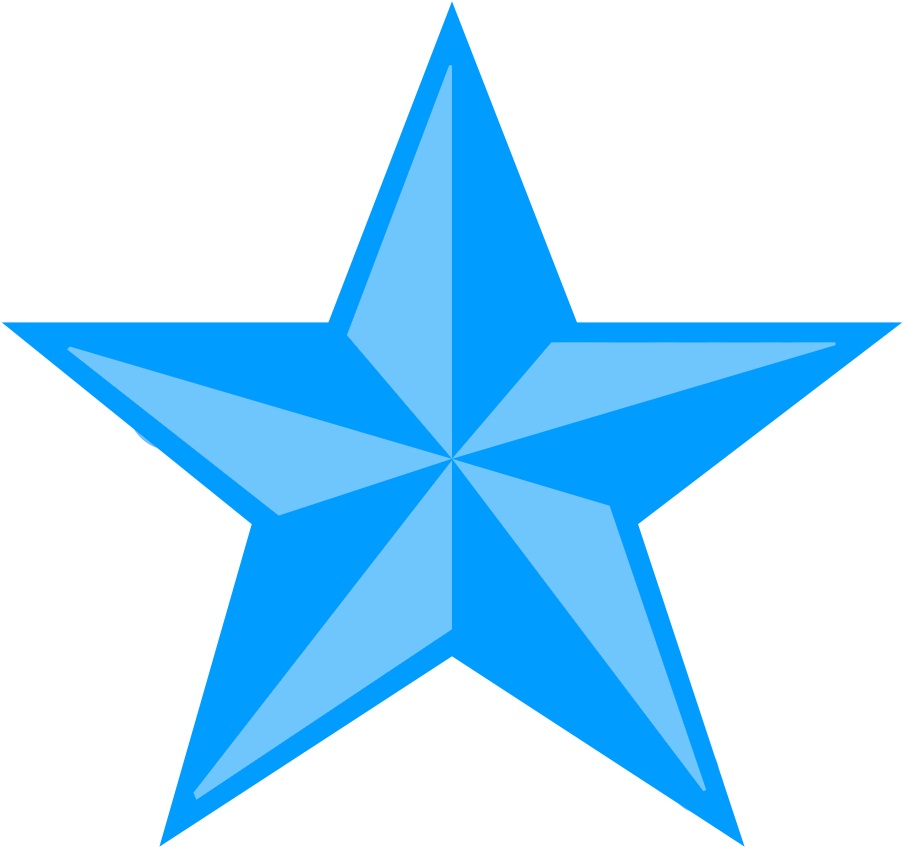 blue nautical star 2