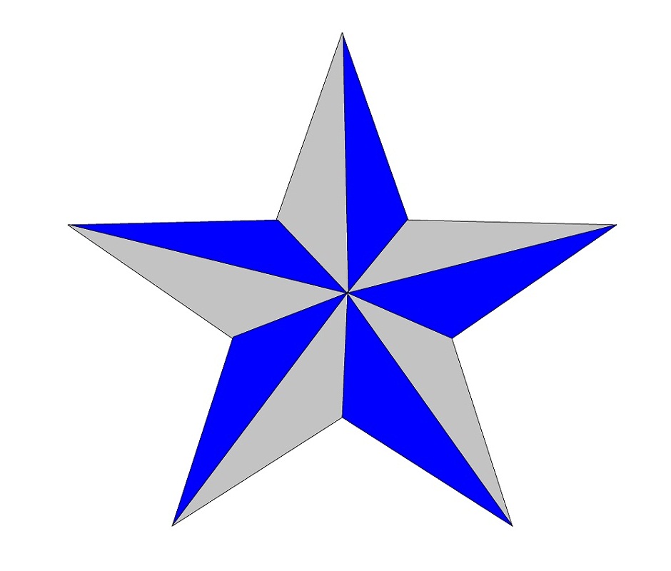 blue nautical star
