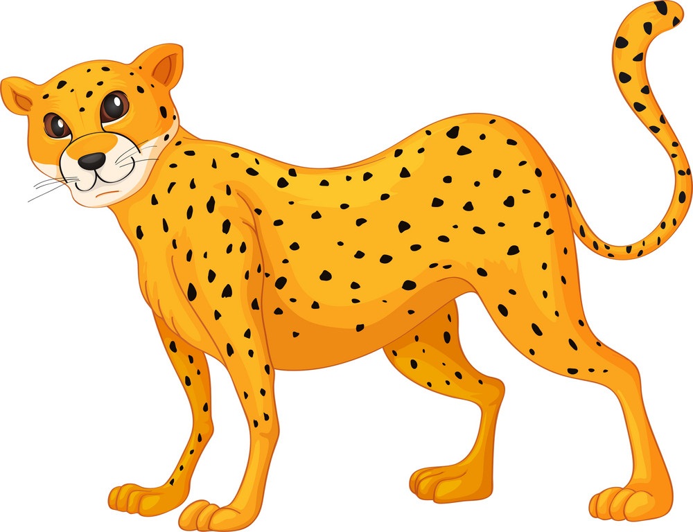 cartoon cheetah